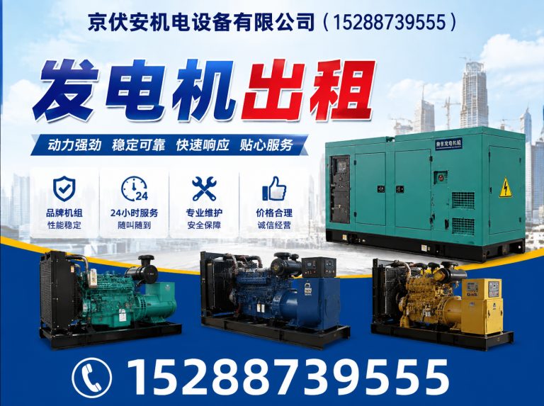 重庆发电车出租展示图